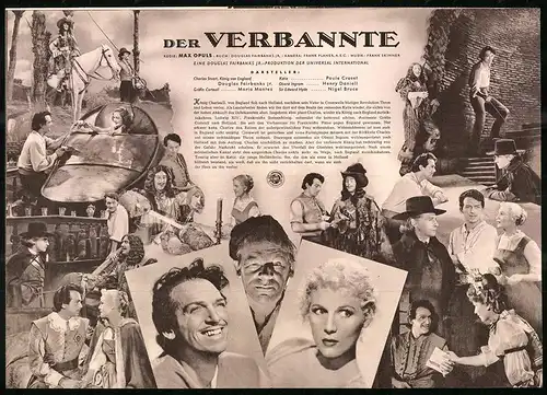 Filmprogramm IFB Nr. 1308, Der Verbannte, Paule Croset, Henry Daniell, Regie Max Opuls