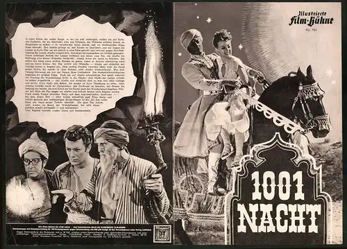 Filmprogramm IFB Nr. 761, 1001 Nacht, Cornel Wilde, Evelyn Keyes, Phil Silvers, Regie Alfred E. Grenn