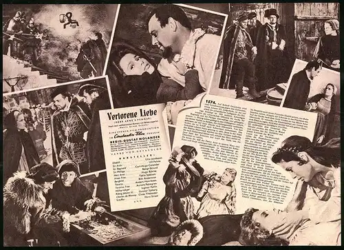 Filmprogramm IFB Nr. 2681, Verlorene Liebe, Ulla Jacobsen, Ulf Palme, Bengt Eklund, Regie Gustaf Molander