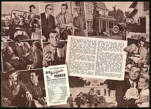 Filmprogramm IFB Nr. 5844, Der fliegende Pauker, Fred MacMurray, Nancy Olson, Regie Robert Stevenson, Disney