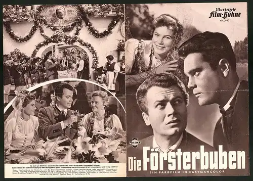 Filmprogramm IFB Nr. 3030, Die Försterbuben, Hermann Erhardt, Kurt Heintel, Erich Auer, Reguie R. A. Stemmle
