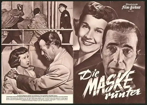 Filmprogramm IFB Nr. 1744, Die Maske runter, Humphrey Bogartm Kim Hunter, Ed Begley, Regie Richard Brooks