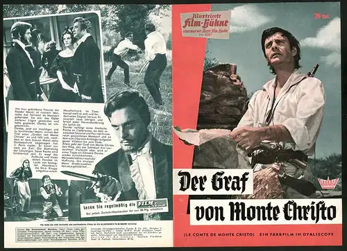 Filmprogramm IFB Nr. 6087, Der Graf von Monte Christo, Louis Jourdan, Yvonne Furneaux, Regie Claude Autant-Lara