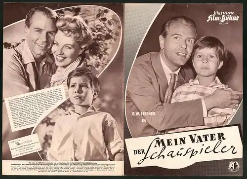 Filmprogramm IFB Nr. 3359, Mein Vater, der Schauspieler, O. W. Fischer, Hilde Krahl, Olivier Grimm, Regie Robert Siodmak