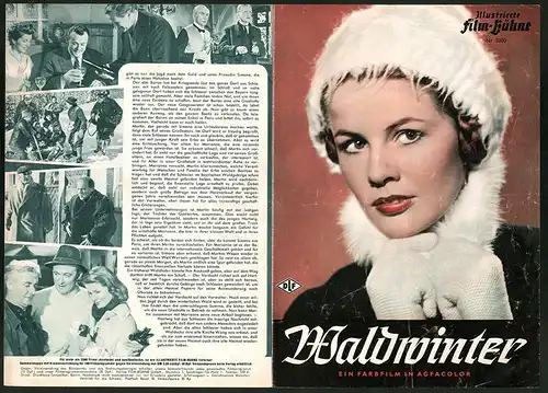 Filmprogramm IFB Nr. 3200, Waldwinter, Rudolf Forster, Helene Thimig, Claus Holm, Regie Wolfgang Liebeneiner