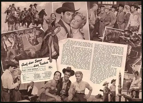 Filmprogramm IFB Nr. 3423, Auf der Spur des Todes, Rory Calhoun, Martha Hyer, Jean Jagger, Regie Jack Arnold