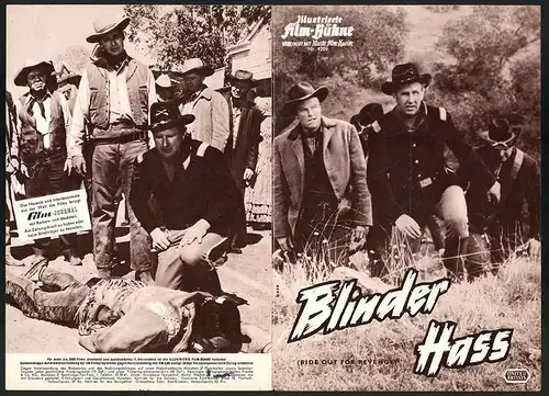 Filmprogramm IFB Nr. 4289, Blinder Hass, Rory Calhoun, Gloria Grahame, Lloyd Grahame, Regie Bernard Girard