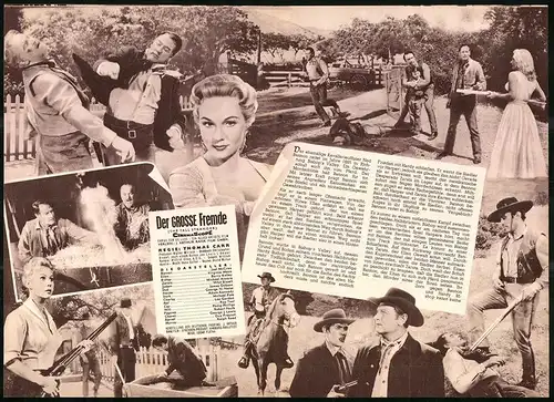 Filmprogramm IFB Nr. 4569, Der grosse Fremde, Joel McCrea, Virginia Mayo, Barry Kelley, Regie Thomas Carr