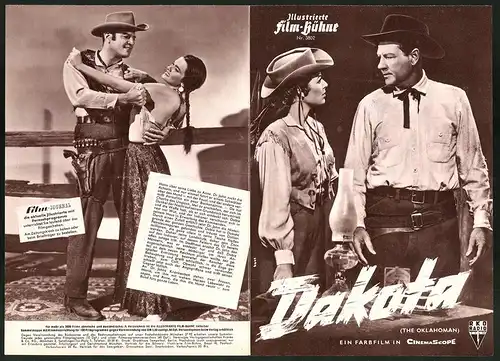 Filmprogramm IFB Nr. 3802, Dakota, Joel McCrea, Barbara Hale, Brad Dexter, Regie Francis D. Lyon