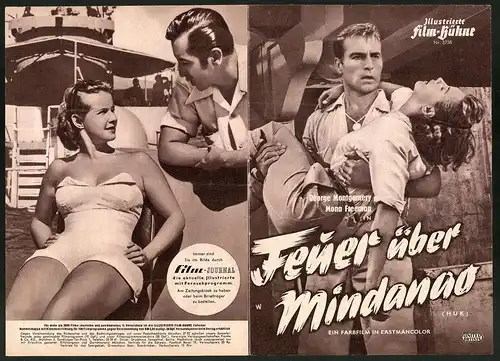 Filmprogramm IFB Nr. 3738, Feuer über Mindanao, George Montgomery, Mona Freeman, Regie John Barnwell