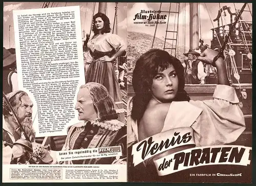 Filmprogramm IFB Nr. 5669, Venus der Piraten, Gianna Maria Canale, Scilla Gabel, Massimo Serato, Regie Mario Costa