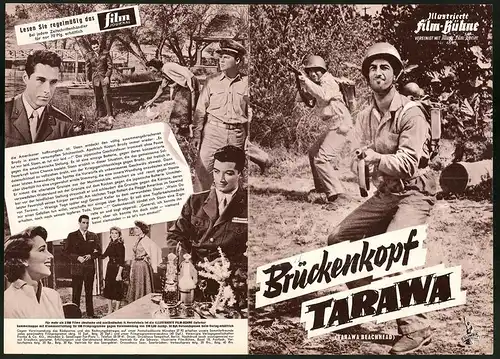 Filmprogramm IFB Nr. 4648, Brückenkopf Tarawa, Kerwin Mathews, Julie Adams, Ray Danton, Regie Paul Wendkos