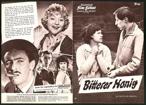 Filmprogramm IFB Nr. 6149, Bitterer Honig, Dora Bryan, Rita Tushingham, Robert Stephens, Regie Tony Richardson