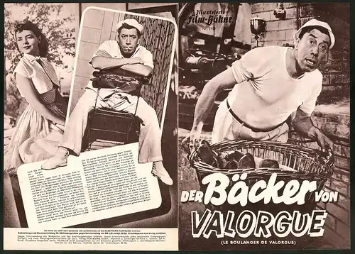 Filmprogramm IFB Nr. 2110, Der Bäcker von Valorgue, Fernandel, Madeleine Silvain, Rege Henri Verneuil