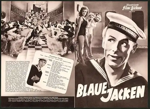 Filmprogramm IFB Nr. 1270, Blaue Jacken, Nila Poppe, Annalisa Ericson, Cecile Ossbahr, Regie Rolf Husberg