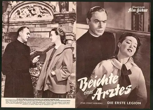 Filmprogramm IFB Nr. 2826, Beichte eines Arztes, Charles Boyer, William Lemarest, Lyle Bettger, Regie Douglas Sirk