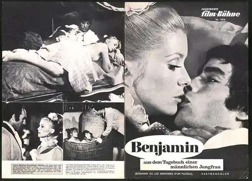 Filmprogramm IFB Nr. 7974, Benjamin aus dem Tagebuch einer männlichen Jungfrau, Michéle Morgan, Regie Michel Deville