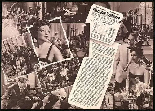 Filmprogramm IFB Nr. 2426, Bildnis einer Unbekannten, Ruth Leuwerik, O. W. Fischer, Regie Helmut Käutner