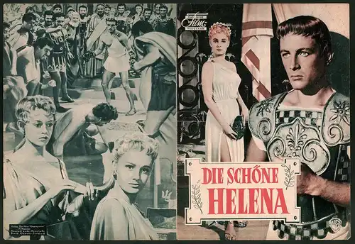 Filmprogramm DNF, Die schöne Helena, Rossana Podesta, Jack Sernas, Regie: Robert Wise