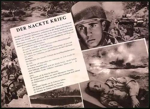 Filmprogramm DNF, Der nackte Krieg, Kriegsdokumentation über den Pazifikkrieg