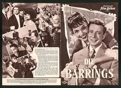 Filmprogramm IFB Nr. 2993, Die Barrings, Paul Hartmann, Lil Dagover, Regie: Rolf Thiele