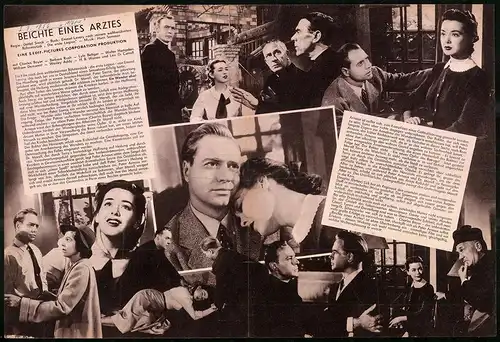 Filmprogramm DNF, Beichte eines Arztes, Charles Boyer, Barbara Rush, Regie: Detlef Sierck
