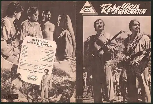 Filmprogramm DNF, Rebellion der Gehenkten, Pedro Armendariz, Ariadna, Regie: Alfredo B. Crevenna