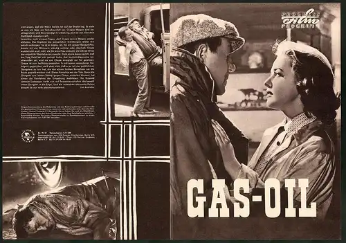 Filmprogramm PFP Nr.78, Gas-Oil, Jean Gabin, Jeanne Moreau, Regie: Gilles Grangier