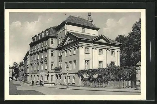 AK Aachen-Burtscheid, Hotel Neubad