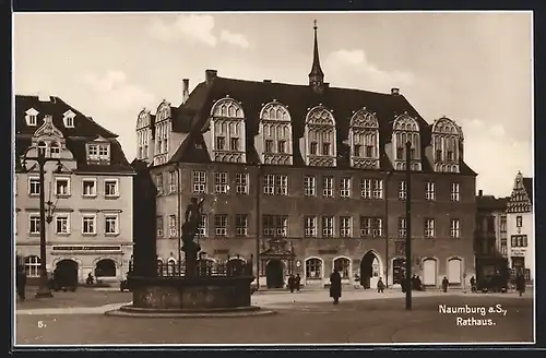 AK Naumburg / Saale, Rathaus