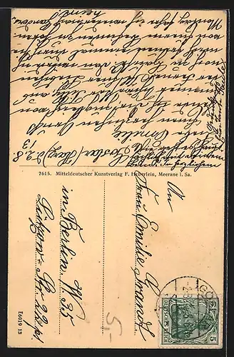 AK Goslar / Harz, Eingang zur Münzarstrasse