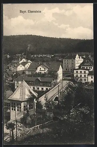 AK Bayerisch Eisenstein, Ortsansicht