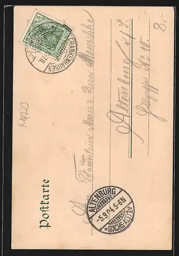 AK Kyffhäuser, Denkmal mit Restauration