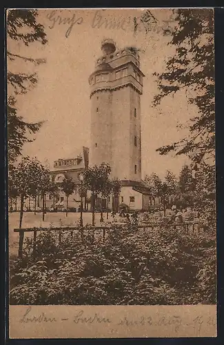 AK Baden-Baden, Städtisches Merkur-Restaurant, Inhaber: W. Pittack