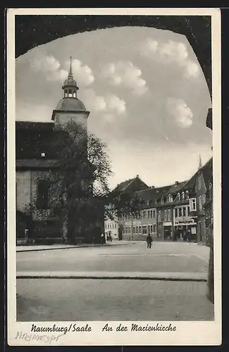 AK Naumburg a. d. Saale, An der Marienkirche