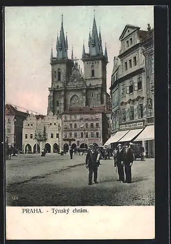 AK Prag / Praha, Teinkirche