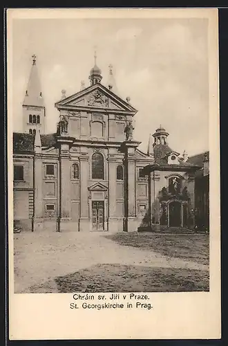 AK Prag / Praha, Chrám sv. Jirí