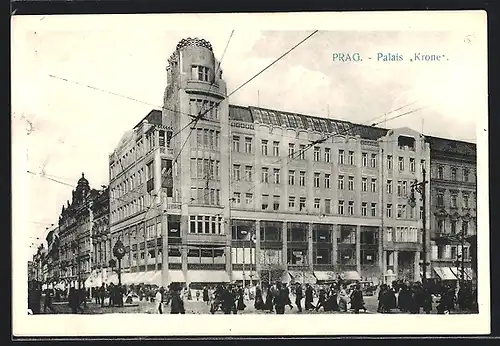 AK Prag / Praha, Palais Krone