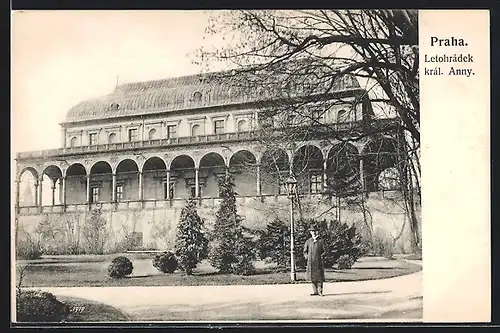 AK Prag / Praha, Letohrádek král. Anny