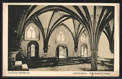 AK Hattenheim, Kloster Eberbach, Restaurant Ress, Kapitalsaal