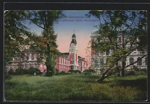 AK Darmstadt, Grossherzogl. Techn. Hochschule