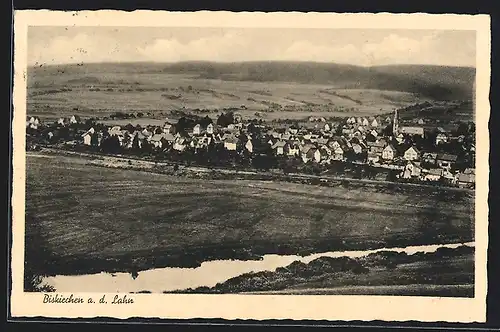 AK Biskirchen a. d. Lahn, Ortsansicht aus der Vogelschau