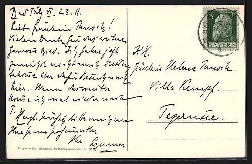 AK Bad Tölz, Kalvarienberg, Kirche, Andacht