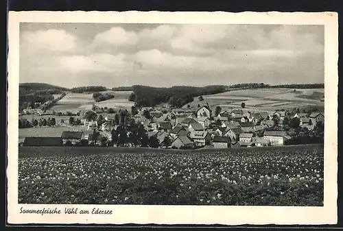 AK Vöhl am Edersee, Teilansicht