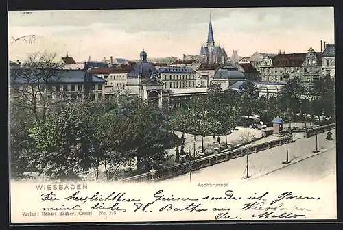 AK Wiesbaden, Kochbrunnen