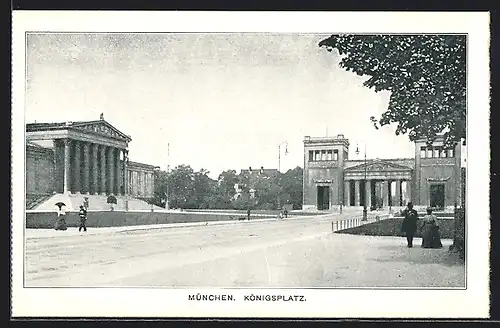 AK München, Königsplatz