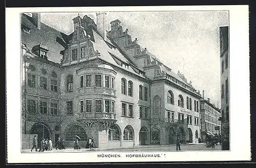 AK München, Gasthaus Hofbräuhaus