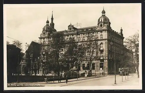 AK Pilsen / Plzen, Hotel Continental