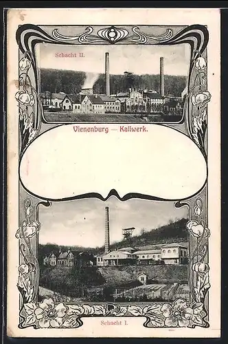 AK Vienenburg, Kaliwerk, Schacht I u. II