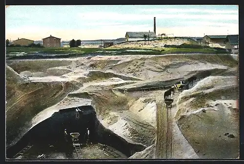 AK Müden / Örtze, Kieselguhrgrube, Steinbruch